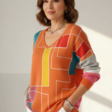 JULIETTE | Svetr s výstřihem do V