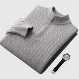 Libuše- Pletená polokošile z kašmíru Deneb