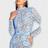 Mia | Elegantní midi šaty z krajky