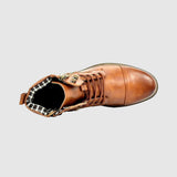 Perla - Kožené boty se šněrováním