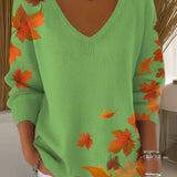 CLEMENCE | Svetr s výstřihem do tvaru V