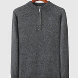 Libuše- Kardigan z kašmíru Genève se zipem