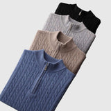 Libuše- Pletená polokošile z kašmíru Deneb