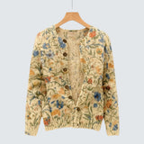 Ophelia – Stylový vyšívaný cardigan