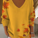 AURORA | Svetr s výstřihem do V