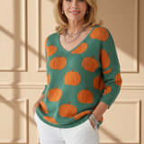 LUCIE | Svetr s výstřihem do V