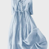 Šaty s Stylovým Límcem