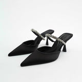 Alina | Strassové vysoké podpatky