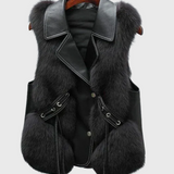 Alina™ kožená vesta – Stylová a nadčasová