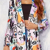 Avery - Stylový Graffiti Blazer