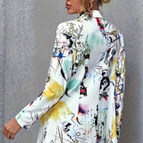 Avery - Stylový Graffiti Blazer