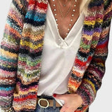 Barevný pletený svetr