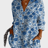 Bavlněná květinová košile