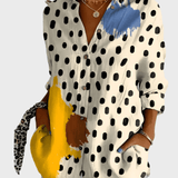 Bavlněná květinová košile