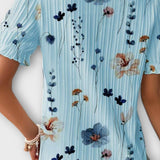 Bruna - Stylový top s V-výstřihem ve tvaru srdce