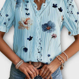 Bruna - Stylový top s V-výstřihem ve tvaru srdce