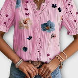 Bruna - Stylový top s V-výstřihem ve tvaru srdce