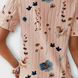 Bruna - Stylový top s V-výstřihem ve tvaru srdce