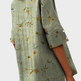 Flávia - Stylový lněný top