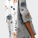 Flávia - Stylový lněný top