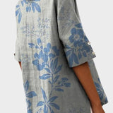 Flávia - Stylový lněný top