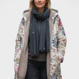 Fleural™ – Květinová fleece bunda