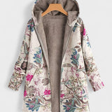 Fleural™ – Květinová fleece bunda