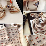 Fortuna-šátek (100% hedvábí - 53 cm)