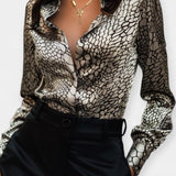 Ilmavá saténová košile