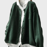 Jemný pletený kardigan