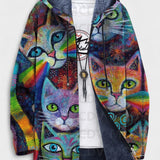 Jitka™ | Umělecký luxusní cardigan