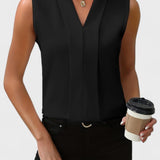 Julia - Mankadeton top s V-výstřihem