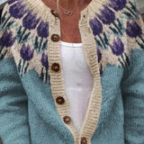 Keysha - Květinový cardigan