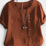 Krátký rukáv s knoflíky