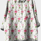 Marieke | Luxusní květinová blůza s jedinečným stylem