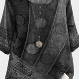 Měkké tričko s uměleckým motivem