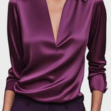 Nádia - Prémiová V-krční halenka