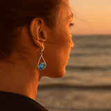 Náušnice ve tvaru holubice