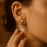 Náušnice z přírodních perel