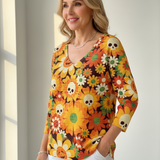 ELODIE | Svetřík s výstřihem do V