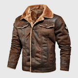 Noxar | Teplá a univerzální kožená bunda