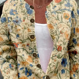 Ophelia – Stylový vyšívaný cardigan