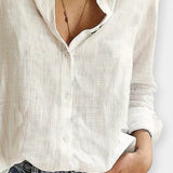 Příjemná lněná košile