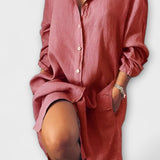 Raquel - Příjemná lněná košile