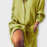 Raquel - Příjemná lněná košile