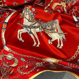 Rossana-huivi (100 % hedvábí - 68 cm)