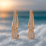 Ručně vyráběné romantické náušnice