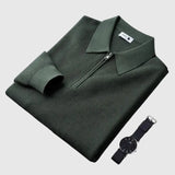 Libuše- Elegantní pánská mikina se zipem