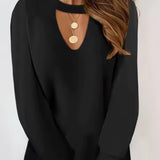 Ema | Elegantní šaty s výstřihem do V a výraznými rukávy