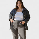 Selina™ Fleece bunda – Elegance v teple